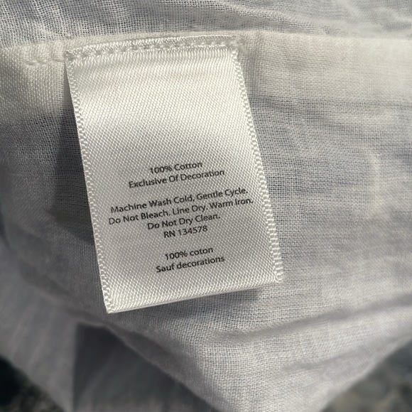 Vineyard Vines Embroidered Striped Cotton Mini Dress - XS - Picture 5 of 6